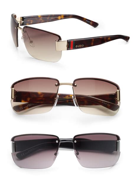 Gucci sunglasses rimless